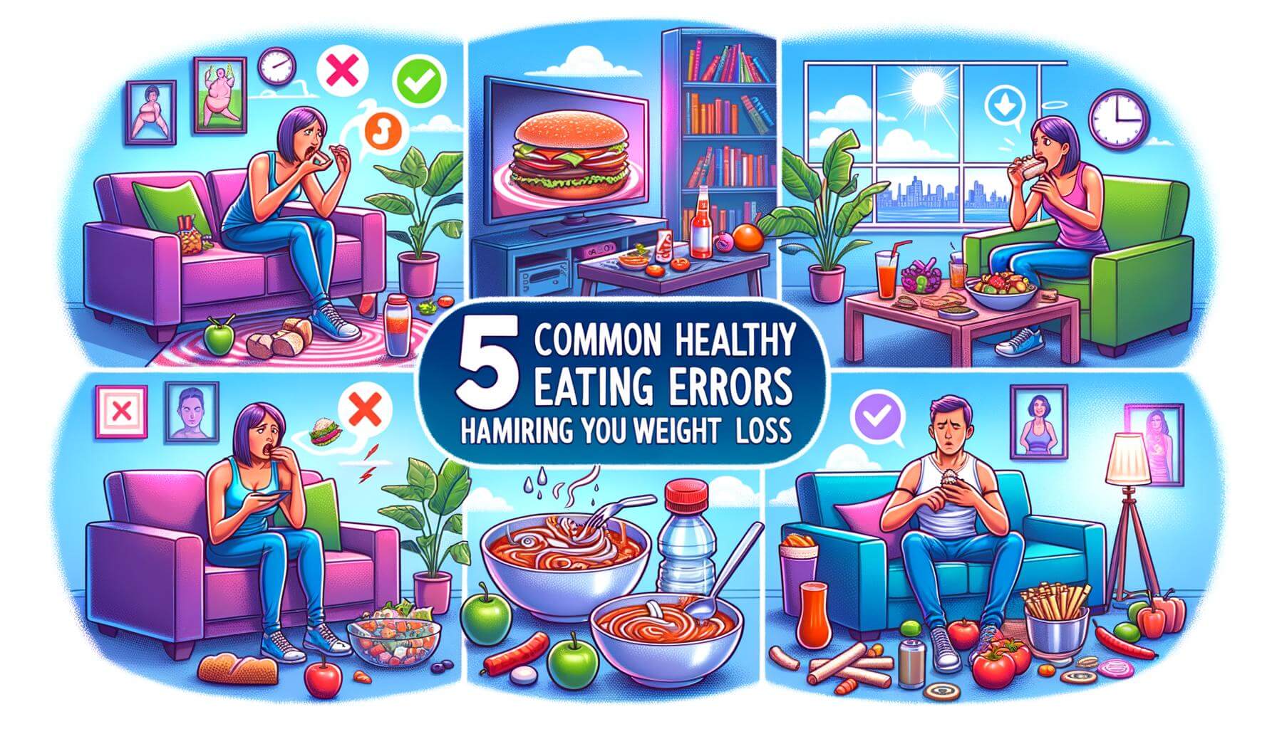 5 Common Healthy Eating Errors Hampering Your Weight Loss