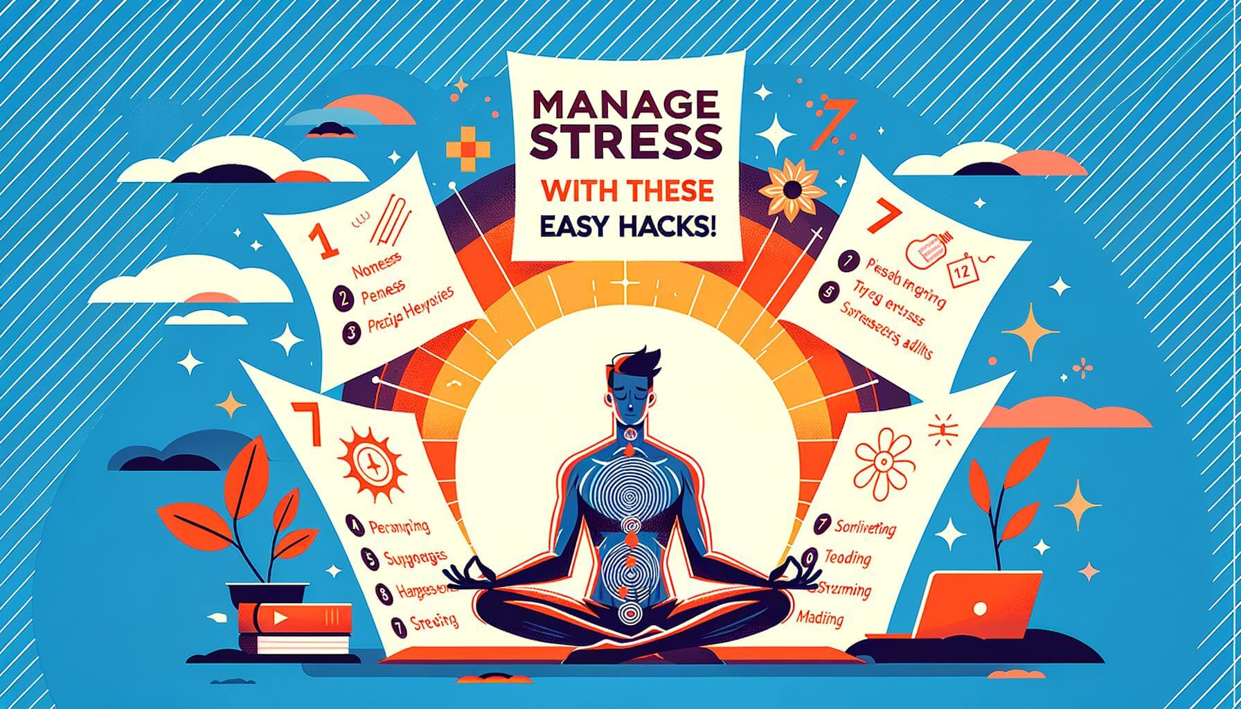 Manage stress with these 7 easy hacks!