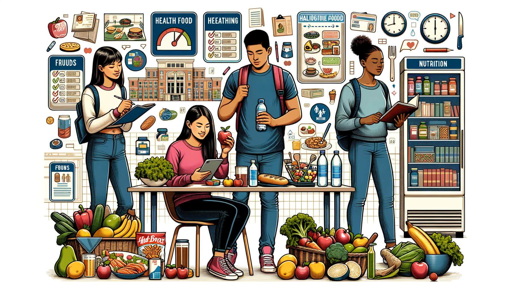Navigating Healthy Eating Habits as a College Student